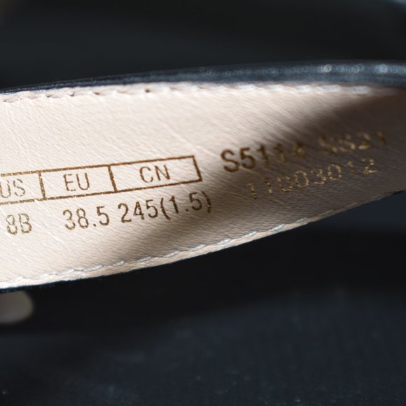 $550 Stuart Weitzman Gala Lift Leather Sandal GLADIATOR BLACK PLATFORM 8 (PA17) - Picture 12 of 12